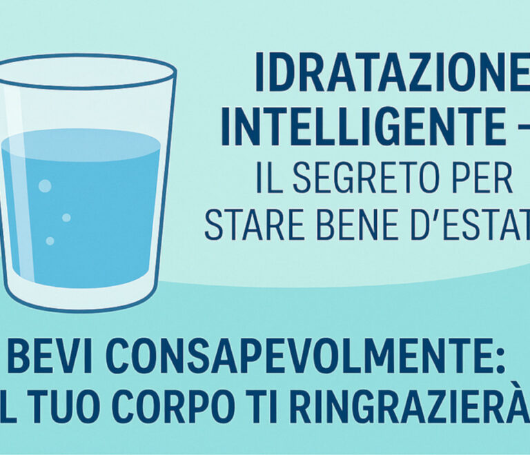 Bevi consapevolmente: il tuo corpo ti ringrazierà!