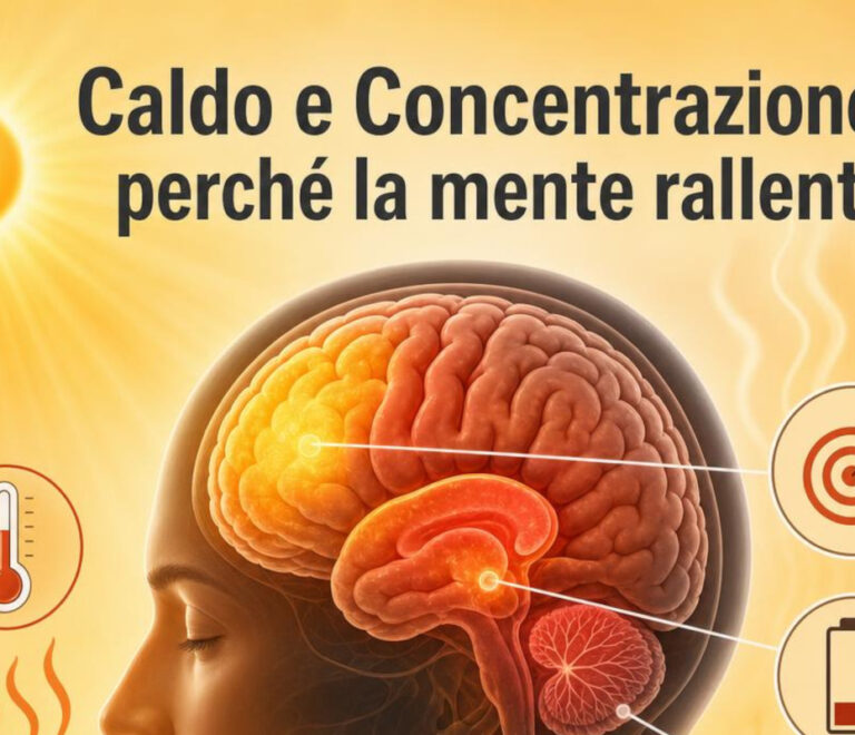 Caldo e concentrazione: perché la mente rallenta