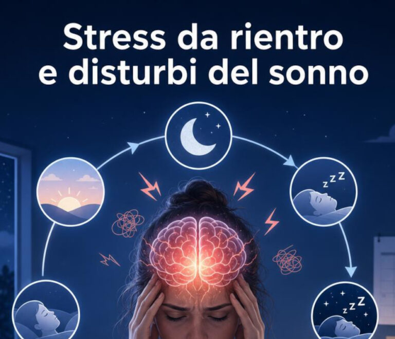 Stress da rientro e disturbi del sonno