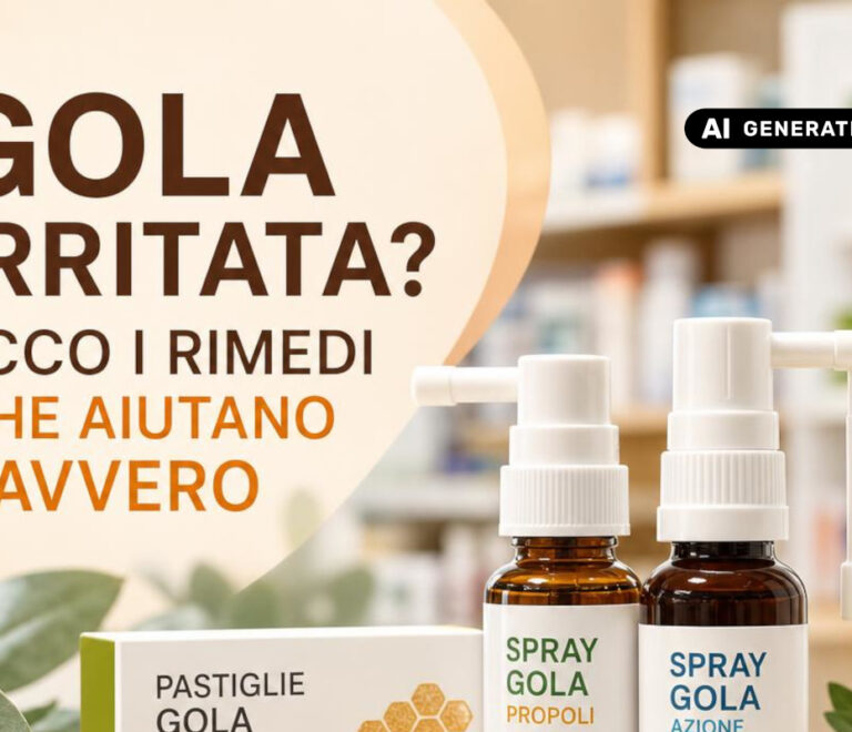 Gola irritata? Spray, pastiglie e rimedi naturali