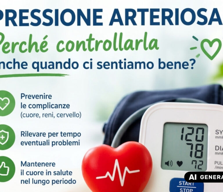 Pressione arteriosa: perché controllarla